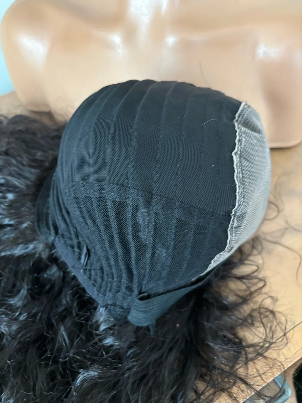 Natural Black Wavy Raw Hair Wig